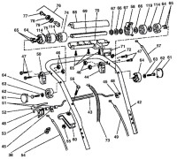 Atco F 016 L80 600 Balmoral 20SE Lawnmower Spare Parts